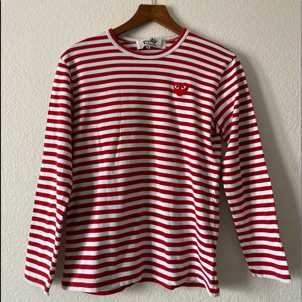Comme des Garçons striped long sleeve